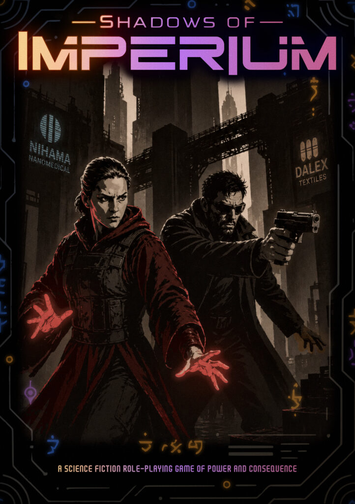 Shadows of Imperium cover design